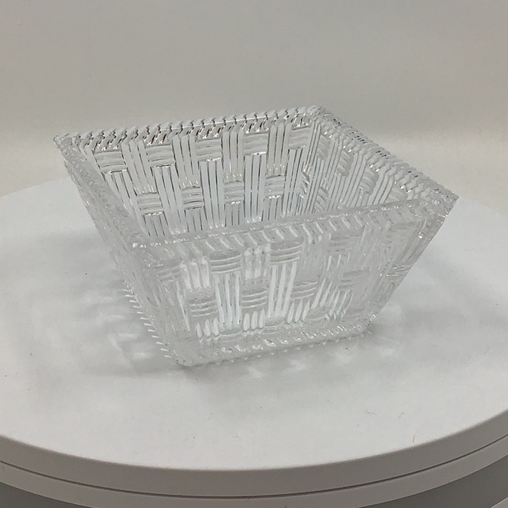Tiffany & Co- Basket Weave 4” Bowl made n Germany